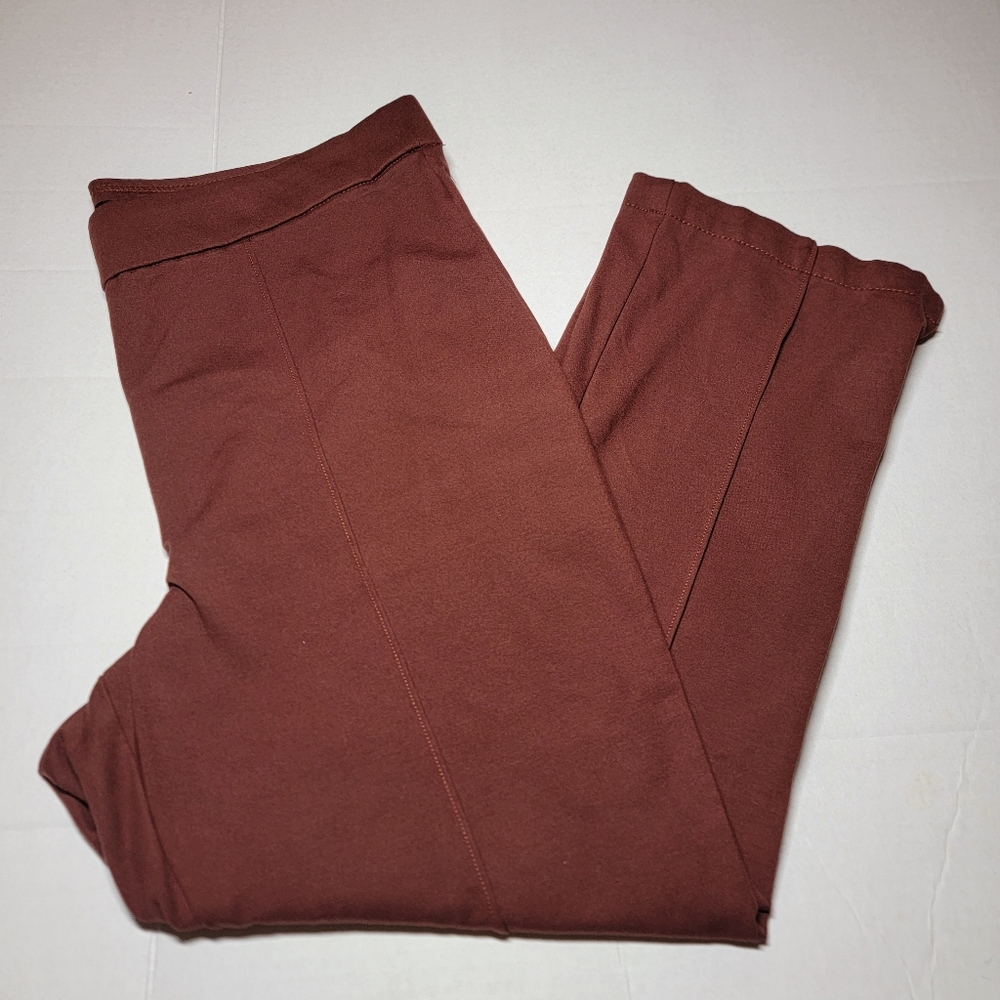 Christian Siriano Pull-on Pants Size XXL Rum Raisin‎ Color